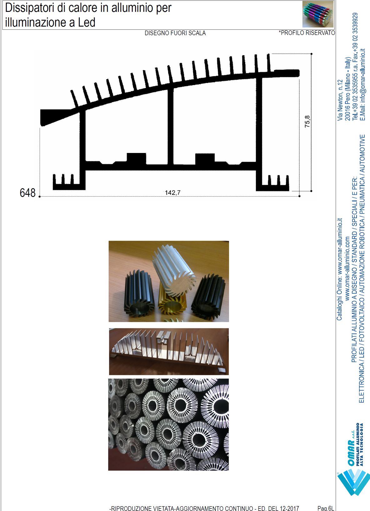 profili in alluminio per illuminazione a led