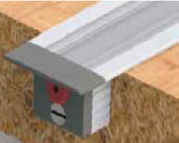 profilo in alluminio con tappo e cover per strisce a led